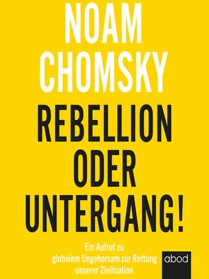 cover image of Rebellion oder Untergang!